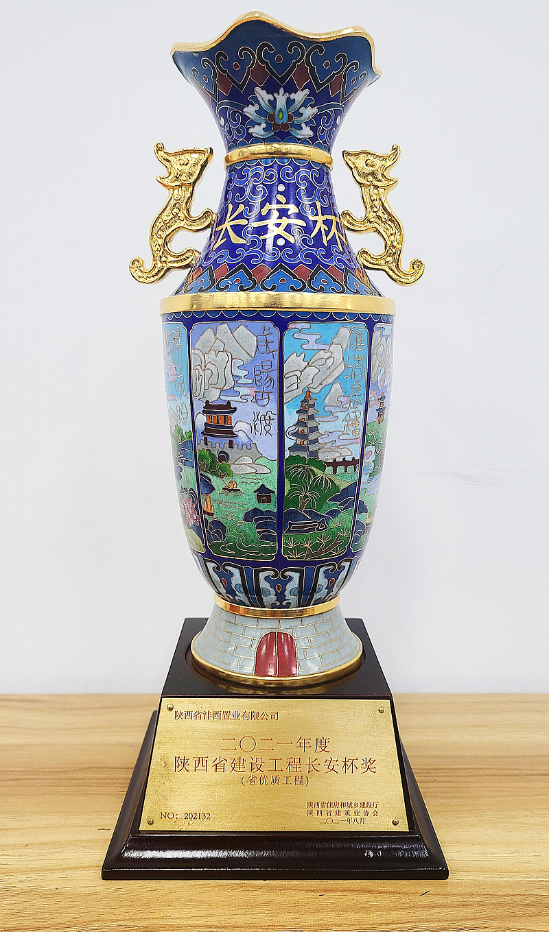 同德·晨曦園9#、10#、12#樓及地下車庫項目榮獲陜西省建設工程“長安杯獎”（省優質工程）