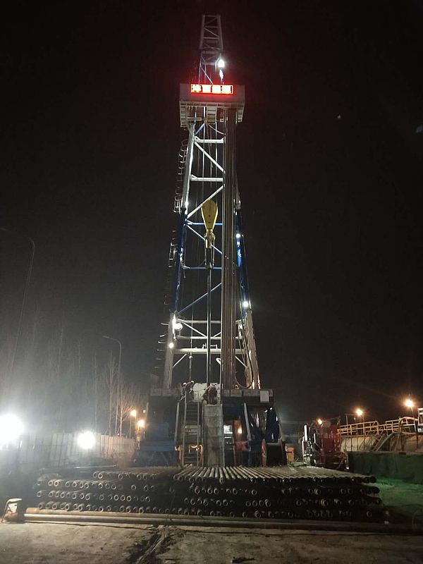 南洋東苑2號井鉆至1500米深.jpg 南洋東苑2號井鉆至1500米深.jpg